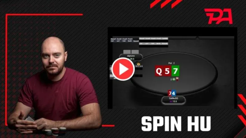 Analyse du jeu postflop en Spin HU : check BB vs limp BTN/SB