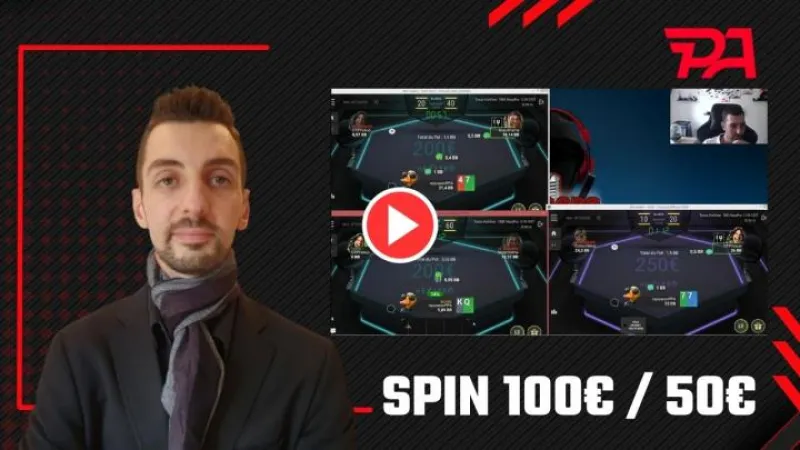 Session live de Blagops en Spin 100€ et 50€