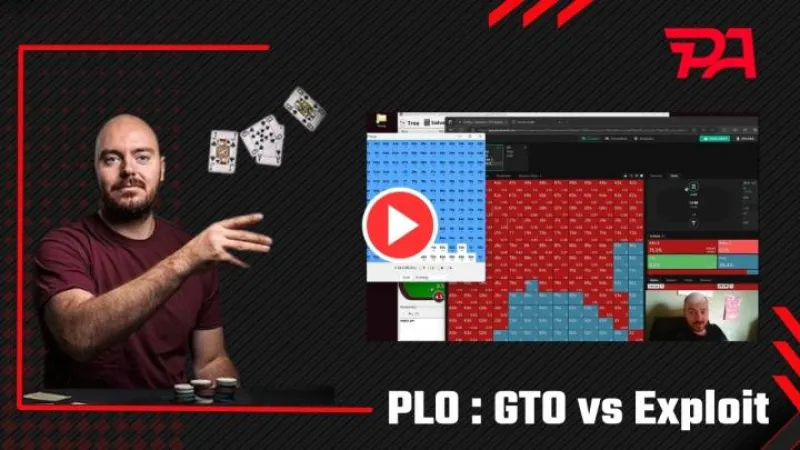 Faut-il jouer GTO ou Exploit en PLO ? (1)