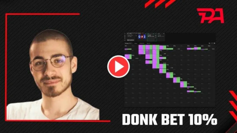 L'attaque du papillon : donk bet 10% !