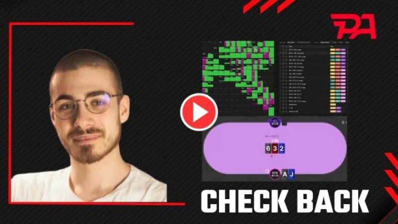 Étudie avec Paapillon : Comment bien jouer le check back (BTN vs BB) ?