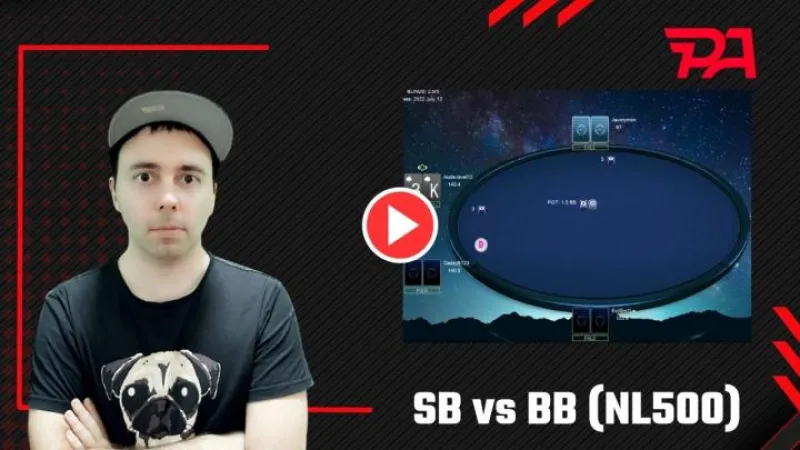 Zugzwang analyse des mains SB vs BB en NL500 ! (5)