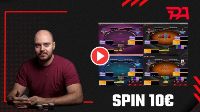 Review d'une session live en SPIN 10€ 4-tabling sur Betclic (1)