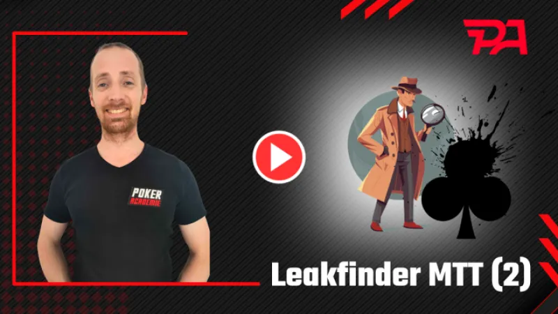 Leakfinder d'un MTT, stratégie et adaptation (2)