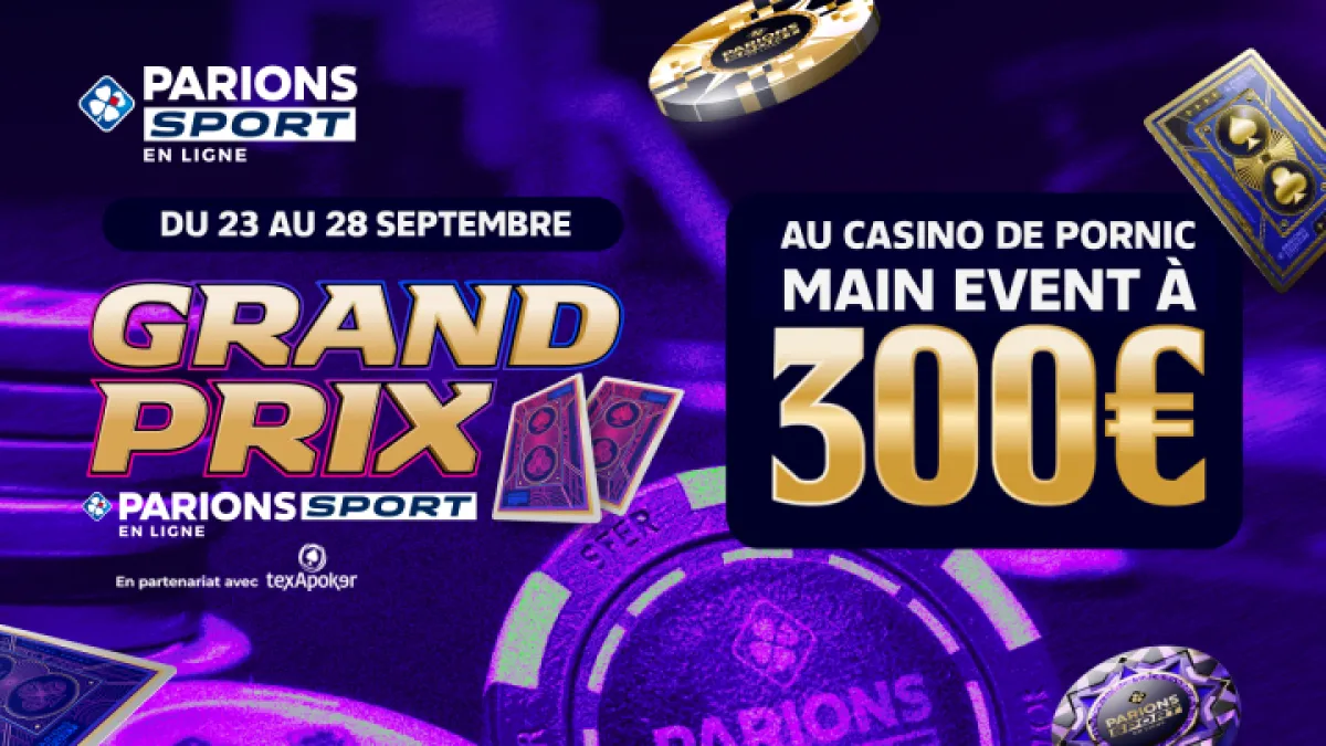 Le Grand Prix by Parions Sport en ligne : prochaine étape à Pornic !