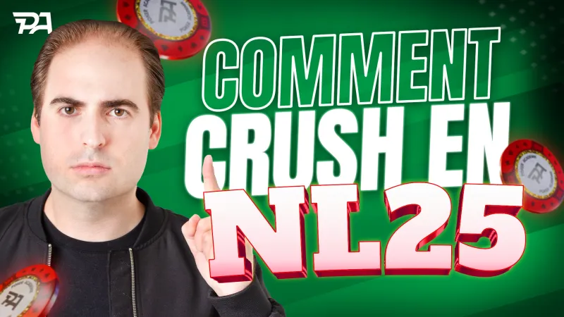 Analyse session live sur Parions Sport en NL25 - Partie 4