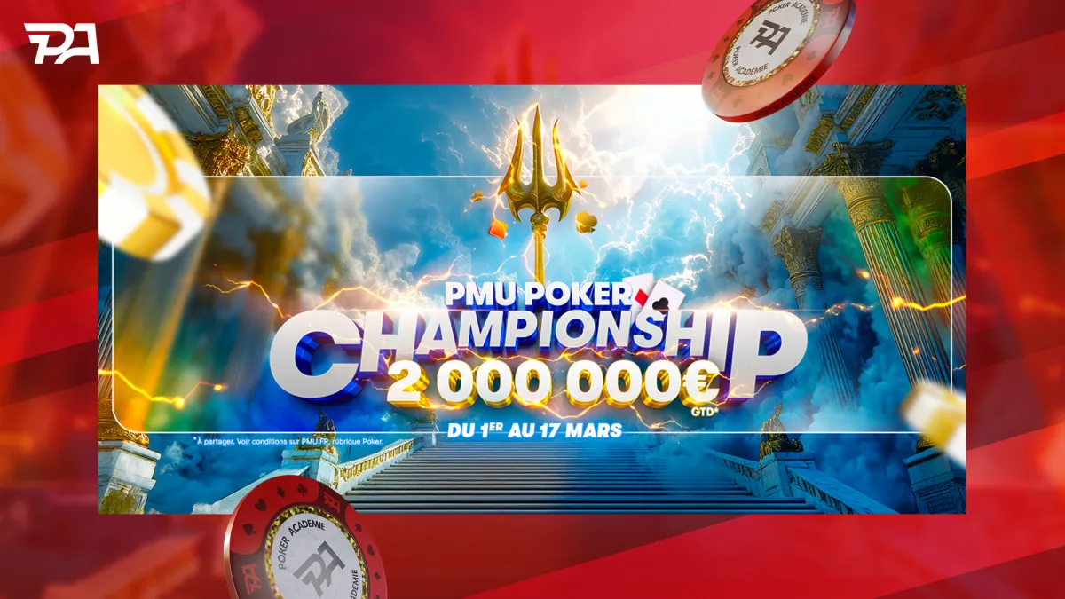 🎉 PMU Poker Championship revient encore plus fort en 2026