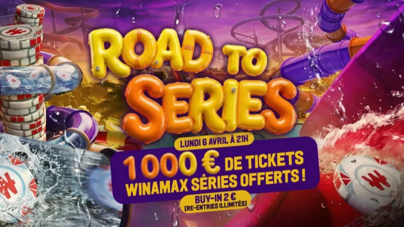 Lundi 6 avril : tentez de décrocher votre ticket Winamax Series avec le satellite Poker Académie !